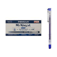 Pensan 6405 My-King Jel Metal Klips 0.5 mm Mavi 12'li Tükenmez Kalem