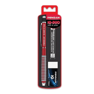 Pensan IQ Duo Kırmızı 0.7 mm Versatil Uçlu Kalem Seti