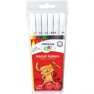 Pensan Kidz 6 Renk Keçeli Boya Kalemi