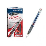 Pensan My Sign 1 mm Kırmızı 12'li Kutu Jel Kalem