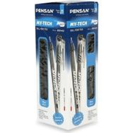 Pensan My-Tech 0.7mm Siyah 12 Adet Tükenmez Kalem