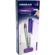 Pensan Triball Violet Mor 12'li Tükenmez Kalem