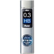 Pentel Ain Stein Min 0.3 mm HB 15`li Tüp Mekanik Kurşun Kalem Ucu