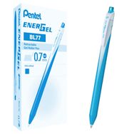 Pentel BL437 Energel Slim Açık Mavi 0,7 mm Roller Kalem