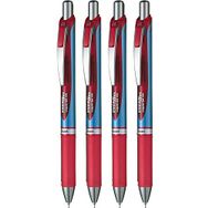 Pentel BLN75 XM Energel Click Kırmızı 0.5 mm Roller Kalem