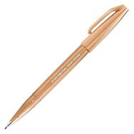 Pentel Pale Brown Brush Sign Pen Fırça Uçlu Kalem
