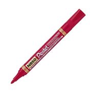 Pentel Permanent N850-B Kırmızı Yuvarlak Uç Markör Kalem