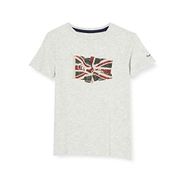 Pepe Jeans Bayrak Logolu Açık Gri Erkek T-shirt