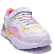 PEPİNO 1424 Beyaz Pembe Kız Çocuk Spor Ayakkabı