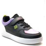 PEPİNO CKR00713 1302 Siyah-Lila Patik Çocuk Sneaker Ayakkabı