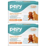 Pepy 60x90cm 2X30 Evcil Hayvan Tuvalet Eğitim Pedi