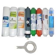 Pera Water Açık Kasa Su Arıtma Cihazlarına Uygun Platinium Mebran 8'li Alkali Mineral Detox Filtre Seti ve Açma Anahtarı