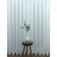 Perde Alemi Beyaz Tergal Düz Etek Katlamalı Seyrek Pile 1-2 350x260 cm Tül Perde