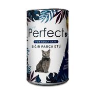 Perfect 400 gr Beef Sığır Eti Parçacıklı Yetişkin Kedi Konservesi