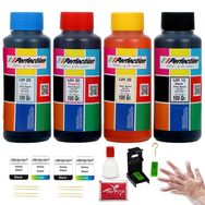 Perfection Canon PG540 - CL541 - PG510 - CL511 - PG84 - CL94 Uyumlu 4x100 ml Mürekkep Dolum Seti