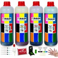 Perfection HP 4x1 kg Deskjet 2133 2134 3630 Uyumlu Kartuş Dolum Seti