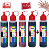 Perfection Hp 5x500 ml Deskjet 3785 3787 3835 Yazıcı Uyumlu Kartuş Dolum Seti