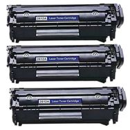 Perfection M1005 MPF-M1319F 12A Q2612A 3 Adet Siyah Muadil Lazer Toner