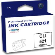Perfix PF CLI-521 10.5 ml Sarı Chipli Kartuş