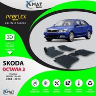 Perflex 3D Havuzlu X-Mat Octavıa Iı 2004-2013 Paspas
