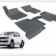 Perflex PXM-VW21 Volkswagen Amarok 11 Siyah 3d X-Mat Havuzlu Paspas