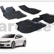 Perflex PXM-VW32 Volkswagen Scırocco 09 Siyah 3d X-Mat Havuzlu Paspas