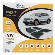 Perflex X-Mat Tiguan 2016+ Siyah 3D Havuzlu Paspas