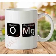 Periodic Table Omg Baskılı Kupa