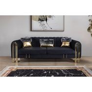 Perla Sofa Vales Antrasit Yataklı Üçlü Koltuk