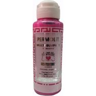 Permolit 120 ml Fuşya Multi Surface Akrilik Hobi Boyası