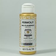 Permolit 120 ml Metalik Altın Multi Surface Akrilik Hobi Boyası