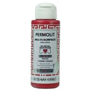 Permolit 120 ml Multi-Surface Nar Kırmızısı Hybrid Akrilik Hobi Boyası