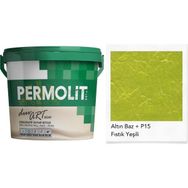 Permolit Duvart AP15 Fıstık Yeşil Sedefli 2.5 lt Dekoratif Duvar Boyası