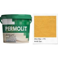 Permolit Duvart AP3 Antik Sarı Sedefli 2.5 lt Dekoratif Duvar Boyası