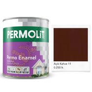 Permolit Permo Enamel Açık Kahve 0.25 lt Sentetik Boya