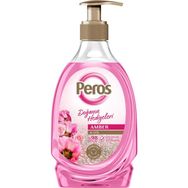 Peros sıvısabunpembe 400 ml Amber & Gül Sıvı Sabun