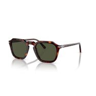 Persol 3292S 24/31 50 Unisex Kahve Köşeli Çerçeve Güneş Gözlüğü