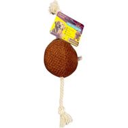 Pet Comfort 10x40 cm Kiremit İpli Top Köpek Oyuncağı