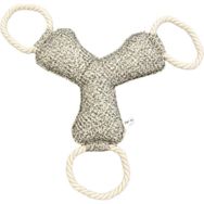 Pet Comfort 30 cm A.Gri İpli Bumerang Köpek Oyuncağı