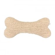 Pet Comfort 32 cm Açık Kahverengi Peluş Kemik Şeklinde Köpek Oyuncağı