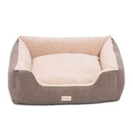Pet Comfort 50x60 cm Echo Varro Kahve-Bej Kedi ve Köpek Yatağı