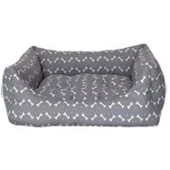 Pet Comfort 60x70 cm Uniform Bone Gri-Beyaz Köpek Yatağı
