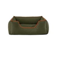 Pet Comfort Alpha Haki W Turuncu Biye M 80x65 cm Köpek Yatağı