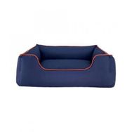 Pet Comfort Alpha Lacivert W Turuncu Biye L 105x85 cm Köpek Yatağı