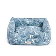 Pet Comfort Alpha Mavi Beyaz M 80x65 cm Köpek Yatağı