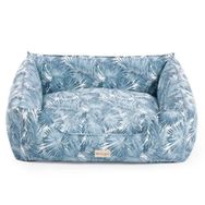 Pet Comfort Alpha Merta 65x80 cm M Mavi-Beyaz Köpek Yatağı