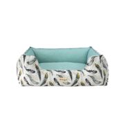 Pet Comfort Alpha Merta Beyaz Mint 105x85 cm Large Kedi ve Köpek Yatağı
