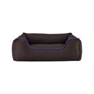 Pet Comfort Alpha Outdoor Kahverengi W Mor Biye 105x85 cm Köpek Yatağı