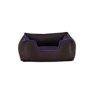 Pet Comfort Alpha Outdoor Kahverengi W Mor Biye 60x50 cm Köpek Yatağı