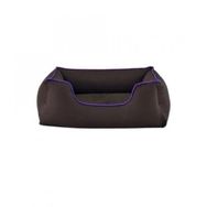 Pet Comfort Alpha Outdoor Kahverengi W Mor Biye 80x65 cm Köpek Yatağı